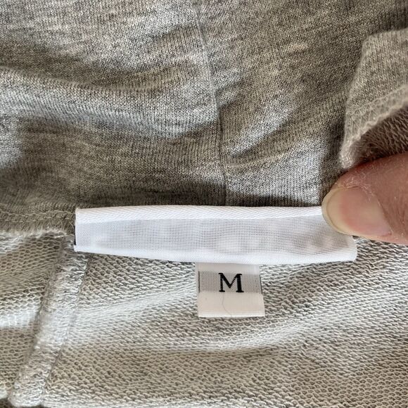 Bryn Walker Dimitri Tunic Top Womens Medium Gray Stretch Long Sleeve Boat Neck - Picture 10 of 10